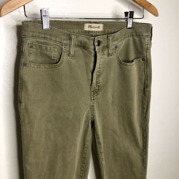Madewell 9” high rise skinny jeans raw hem size 28 - Picture 7 of 11